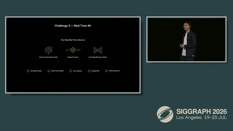 Nvidia DLSS 5 presentation at SIGGRAPH 2026