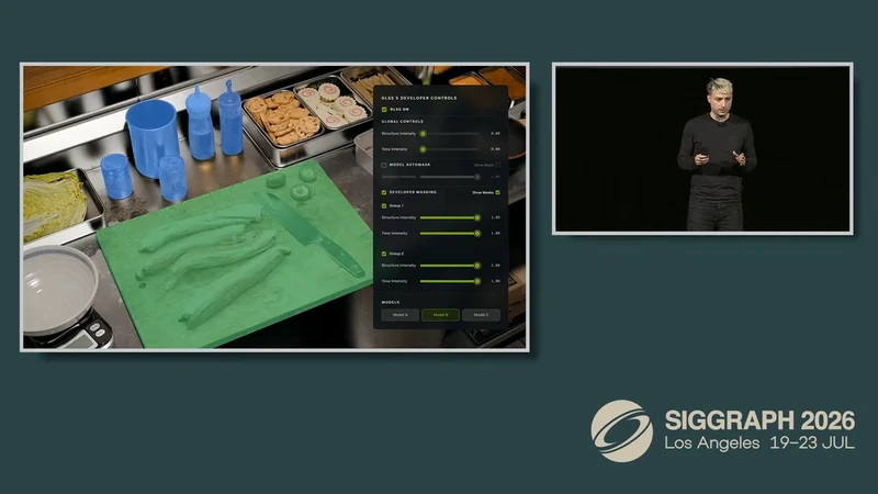 Nvidia DLSS 5 presentation at SIGGRAPH 2026