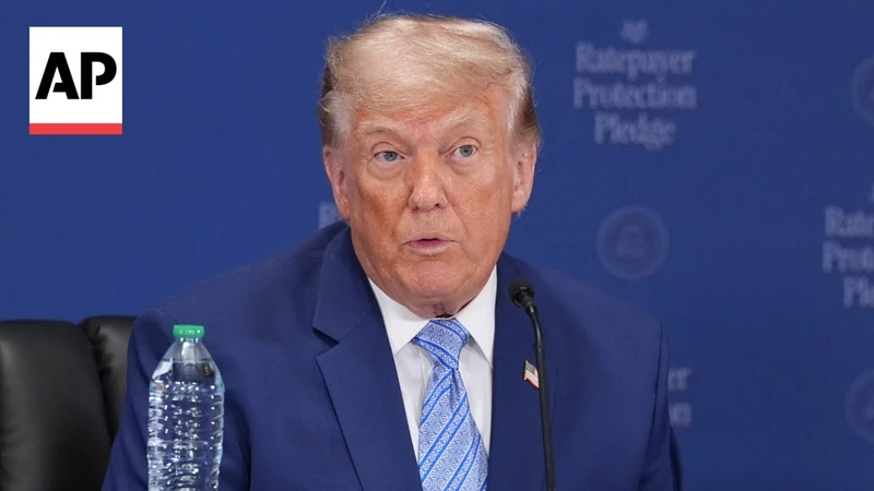Trump expands pledge to shield consumers from high utility bills from AI data centers - YouTube