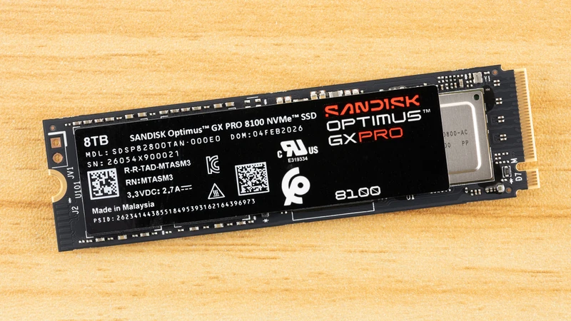 SanDisk Optimus GX Pro 8100 8TB SSD
