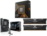 AMD Ryzen 9 9900X, Asus TUF Gaming X870E-Plus Wifi7, 16GB T-Force Vulkan RAM